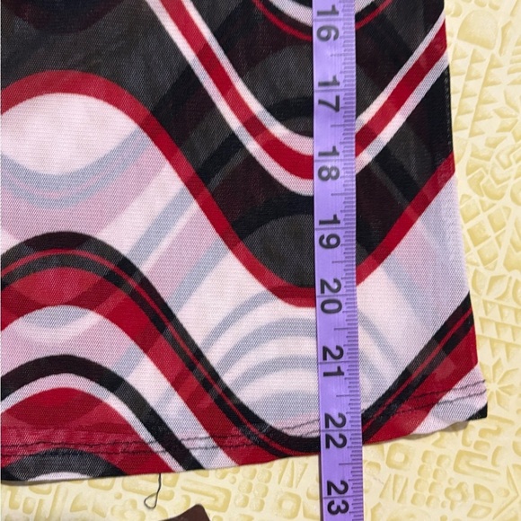 Vintage Janette Black and White Short Sleeve Fitted Button Down - Picture 7 of 7